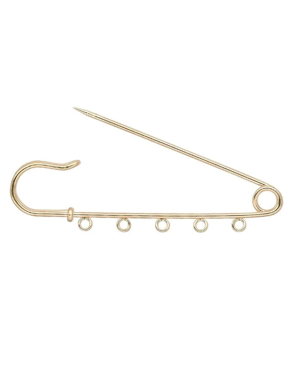Gold 14K Plated Extra Long 3